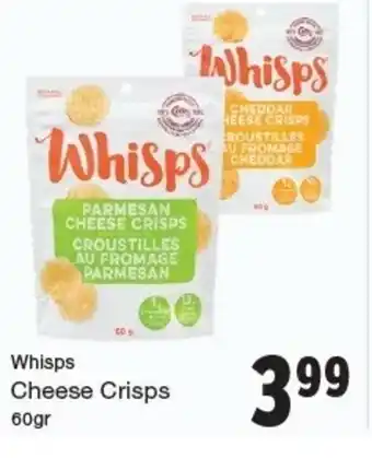 Quality Foods Cheese Crisps offer