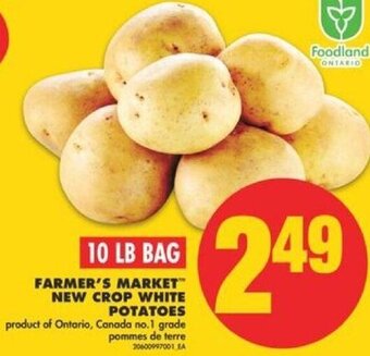No Frills Farmer's Market New Crop White Potatoes offer