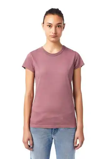 Diesel T-shirt with tonal embroidery offer