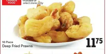 Quality Foods Deep Fried Prawns offer