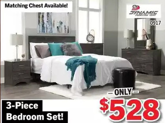 Surplus Furniture Canyon maple 3-piece bedroom set offer