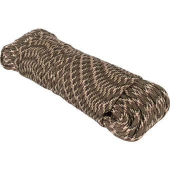Princess Auto 150 ft 550 lb camo paracord offer