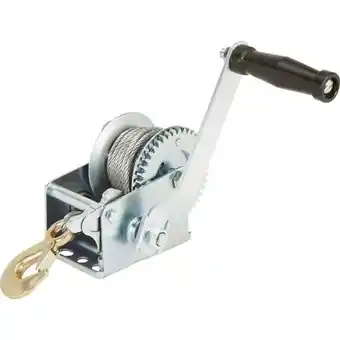 Princess Auto Power fist reversible hand winch with cable 600 lb | 1,200 lb offer