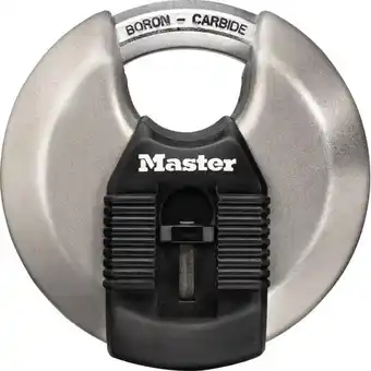 Princess Auto Master lock 3-1/8 in. stainless steel disc padlock offer