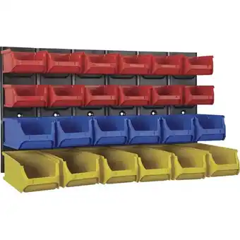 Princess Auto X-space 24 pc wall-mount storage bins offer
