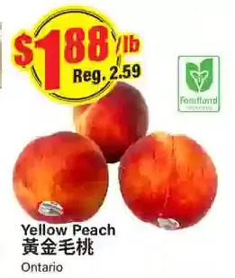 Btrust Supermarket Yellow peach offer