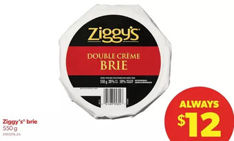 Real Canadian Superstore Ziggy's brie offer