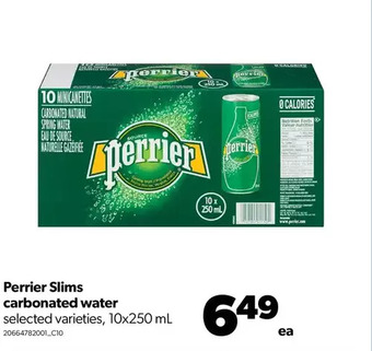 Real Canadian Superstore Perrier slims carbonated water offer