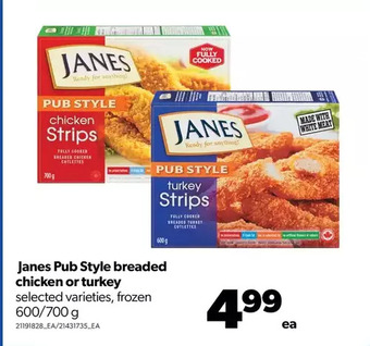 Real Canadian Superstore Janes pub style breaded chicken or turkey offer