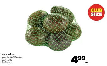 Real Canadian Superstore Avocados offer