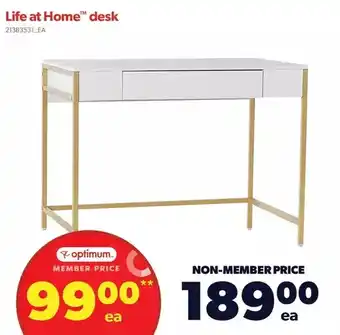Real Canadian Superstore Life at home desk offer