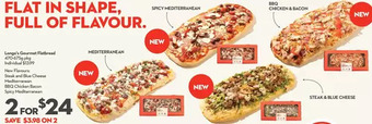 Longo's Longo's gourmet flatbread offer