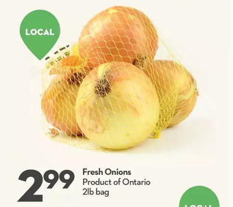 Longo's Fresh onions offer