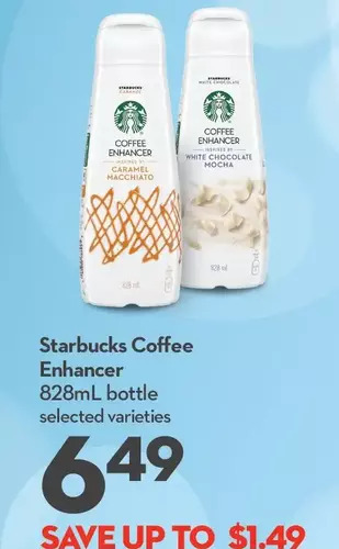 Longo's Starbucks coffee enhancer offer