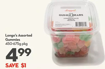 Longo's Longo's gummies offer