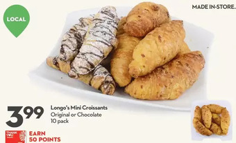 Longo's Longo's mini croissants offer