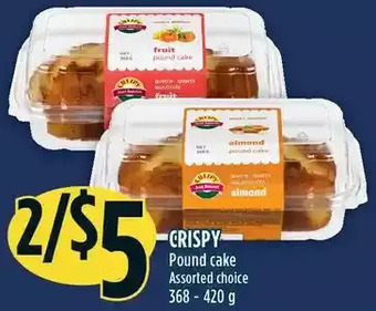 Marché Adonis Crispy pound cake offer