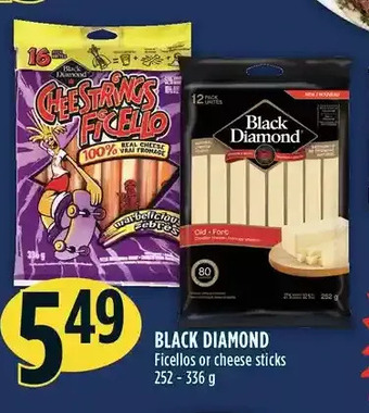 Marché Adonis Black diamond ficellos or cheese sticks offer