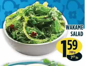 Marché Adonis Wakame salad offer