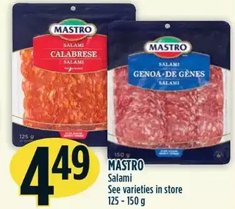 Marché Adonis Mastro salami offer