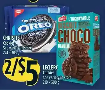 Marché Adonis Christie cookies | leclerc cookies offer