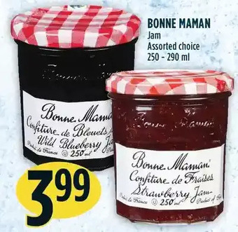 Marché Adonis Bonne maman jam offer