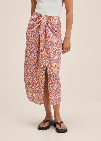 Mango Floral print skirt offer