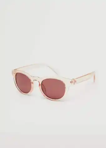 Clear frame sunglasses