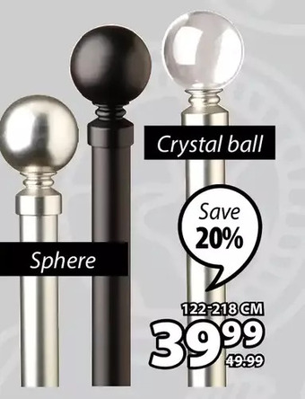 JYSK Sphere/crystal ball offer