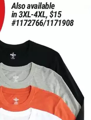 Giant Tiger Men's long sleeve tee offer