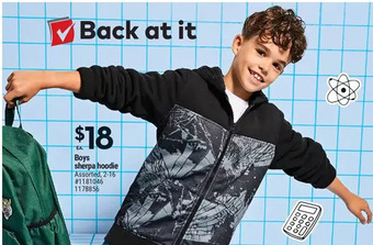 Giant Tiger Boys sherpa hoodie offer