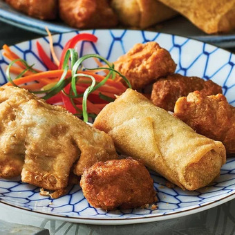 M & M Food Market Asian party pack offer