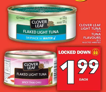 Food Basics Clover leaf light tuna | tuna flavours offer