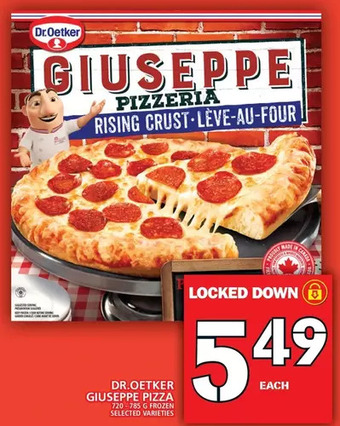 Food Basics Dr. oetker giuseppe pizza offer