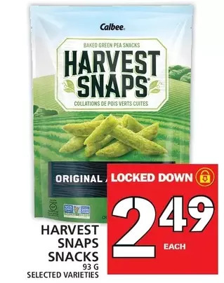 Food Basics Harvest snaps snacks offer