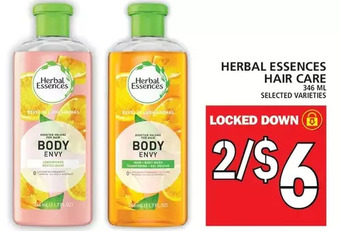 Food Basics Herbal essences hair care offer