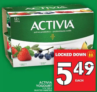 Food Basics Activia yogourt offer