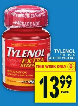 Food Basics Tylenol offer