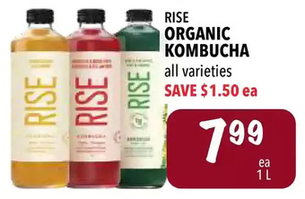 Farm Boy Rise organic kombucha offer