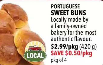 Farm Boy Portuguese sweet buns offer