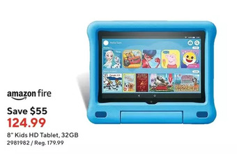 Staples Amazon fire 8" kids hd tablet, 32gb offer