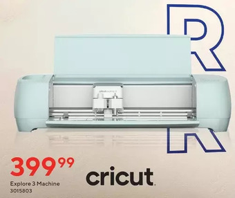Staples Cricut explore 3 machine offer