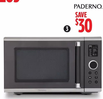 Canadian Tire Paderno 1.3 cu-ft microwave offer