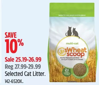 Canadian Tire Cat litter offer