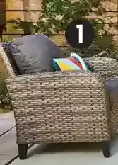 Canadian Tire Canvas patio armchair offer