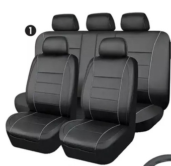 Canadian Tire Autotrends complete seat cover kit in black offer