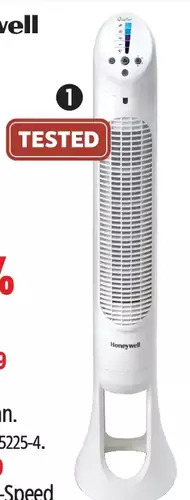 Canadian Tire Honeywell 40" tower fan offer