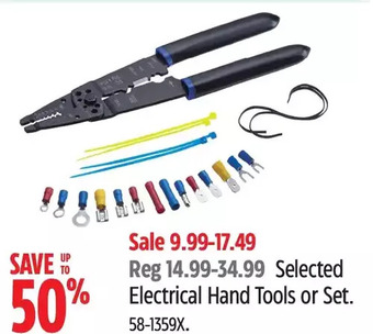 Canadian Tire Electrical hand tools or set offer