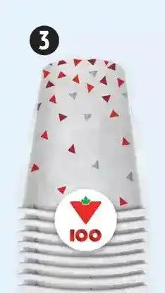 Canadian Tire Ct100 9-oz paper cups, 8-ct offer