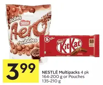 Foodland Nestlé multipacks or pouches offer